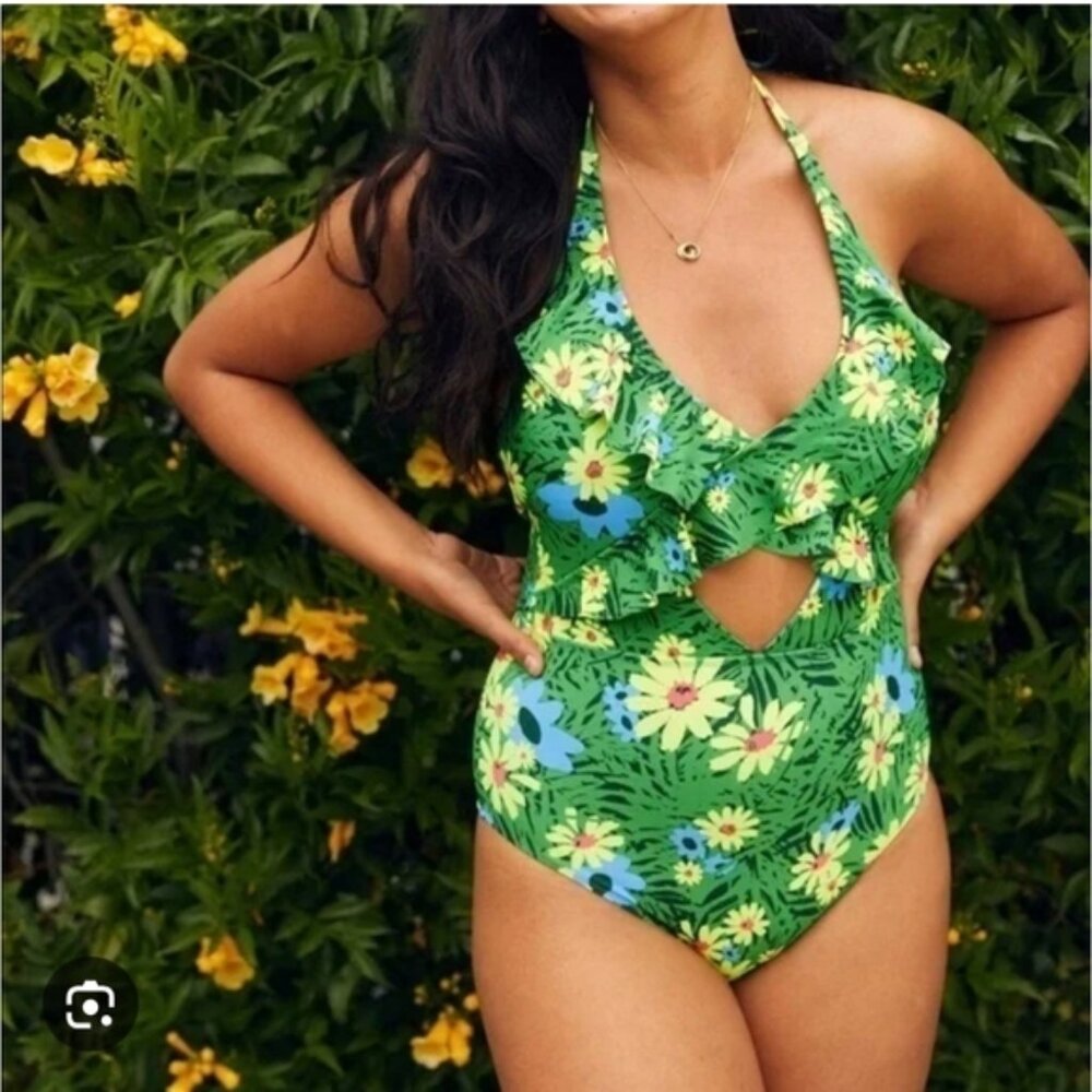 Aerie One Piece Full Coverage Swimsuit